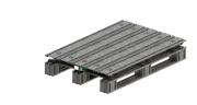 slim pallet isometric