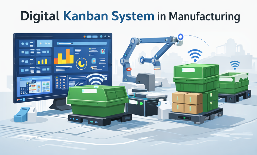 IoT-enabled smart inventory bin with LED indicators and real-time stock monitoring system.