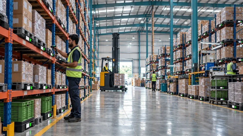 Illustrative operational setting for finished goods